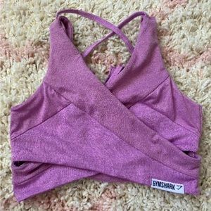 GYMSHARK TRUE TEXTURE SPORTS BRA (PINK)